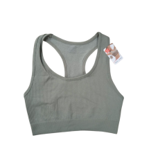 Жіночий спортивний топ у рубчик - ТМ UOKIN, розмір L/XL 48-52, колір хакі