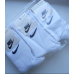Набір шкарпеток NIKE + ADIDAS, 12 пар, високі, білі, розмір 41-44