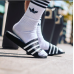 Набір шкарпеток NIKE + ADIDAS, 12 пар, високі, білі, розмір 41-44