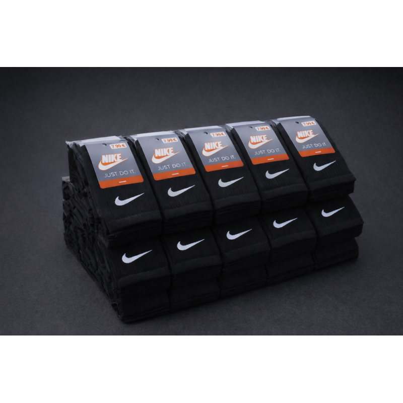 30 пар в упаковці шкарпетки big pack NIKE чорні 41-44р.