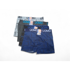 Труси чоловічі боксери ТМ “UOMO“ 4 шт. в наборі 3 XL (54-56 ) 3 кольори
