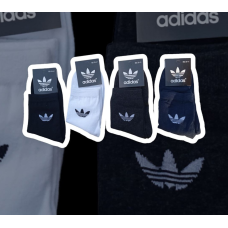 12 пар в упаковці, шкарпетки ADIDAS високі білі 41-44р.