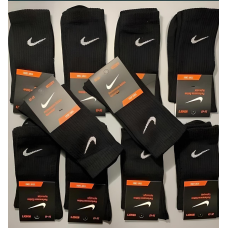 12 пар в упаковці, шкарпетки NIKE чорні