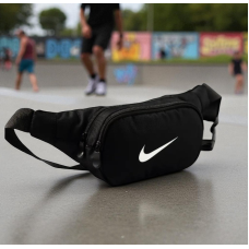 Сумка на пояс барсетка бананка Nike чорна