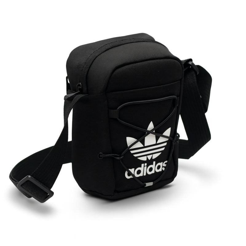 Барсетка ADIDAS чорна мала чоловіча (сумка через плече)