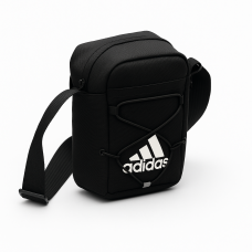 Барсетка ADIDAS чорна мала чоловіча (сумка через плече)