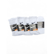 6 пар шкарпеток NIKE зимові махрові білі 41-45р.