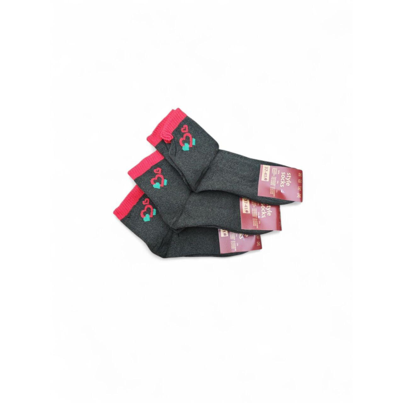 Зимові жіночі шкарпетки махрові (10 пар) ТМ “STYLE SOCKS“, розмір 37-41 Зимові жіночі шкарпетки махрові (10 пар) ТМ “STYLE SOCKS“, розмір 37-41