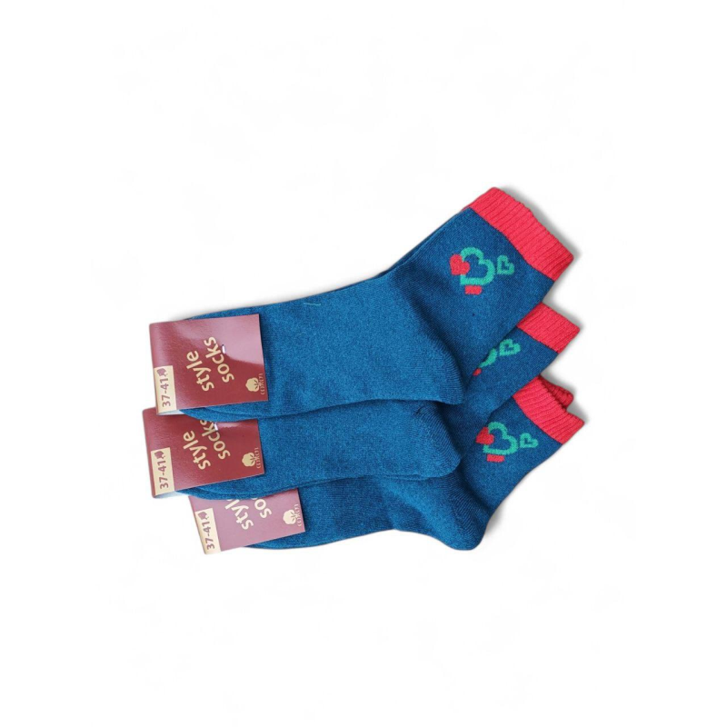 Зимові жіночі шкарпетки махрові (10 пар) ТМ “STYLE SOCKS“, розмір 37-41 Зимові жіночі шкарпетки махрові (10 пар) ТМ “STYLE SOCKS“, розмір 37-41