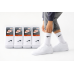 5 пар в упаковці, шкарпетки NIKE високі білі 36-39р.