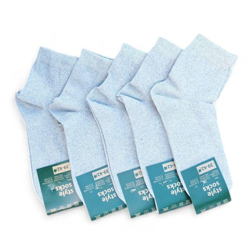 Шкарпетки 10 пар у наборі ТМ “STYLE SOCKS “ 90 % сірі 39-42 розмір Шкарпетки 10 пар у наборі ТМ “STYLE SOCKS “ 90 % сірі 39-42 розмір