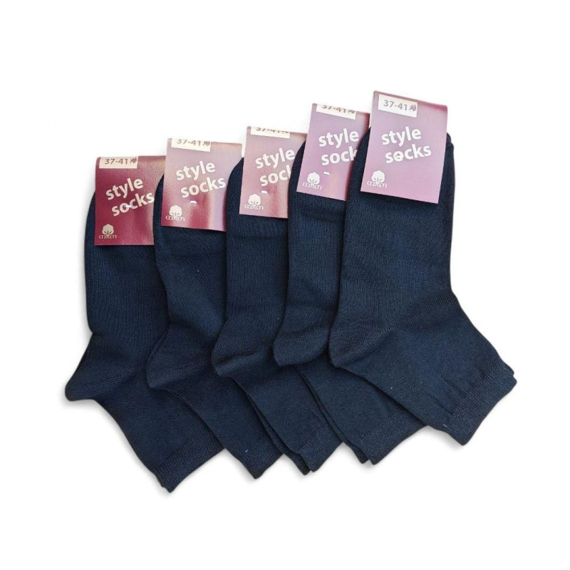 Шкарпетки 10 пар у наборі ТМ “STYLE SOCKS “ 90 % чорні 37-41 розмір Шкарпетки 10 пар у наборі ТМ “STYLE SOCKS “ 90 % чорні 37-41 розмір