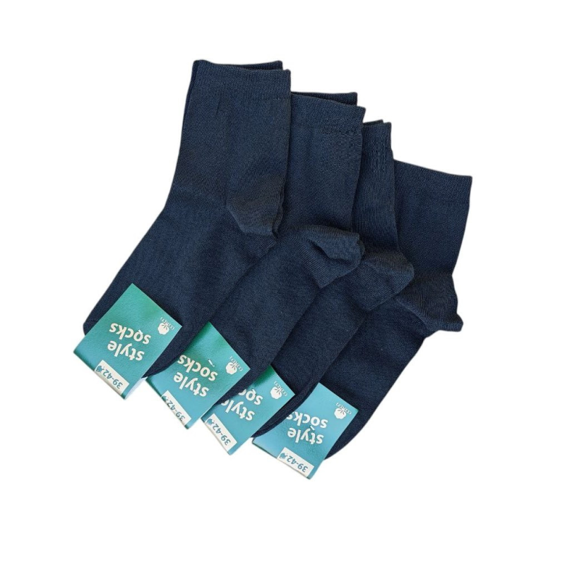 Шкарпетки 10 пар у наборі ТМ “STYLE SOCKS “ 90 % бавовна чорні 39-42 розмір Шкарпетки 10 пар у наборі ТМ “STYLE SOCKS “ 90 % бавовна чорні 39-42 розмір