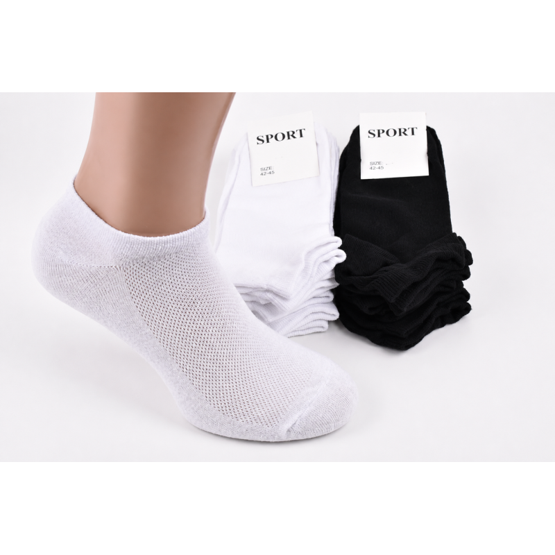 Упаковка коротких шкарпеток літо сітка 12 пар SPORT SOCKS 3 кольори (41-45) розмір Упаковка коротких шкарпеток літо сітка 12 пар SPORT SOCKS 3 кольори (41-45) розмір