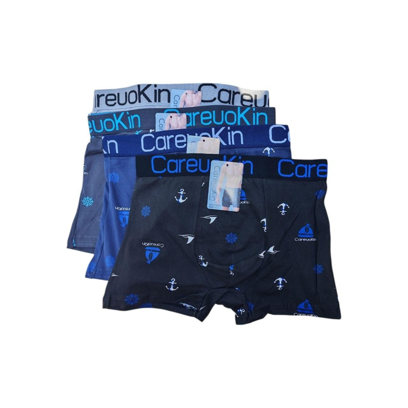 Труси чоловічі боксери ТМ “CAREOKIN“ 4шт в наборі 2XL (52-54 )