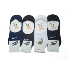 Шкарпетки сліди 12 пар в упаковці NIKE 4 кольори 41-45 розмір