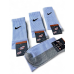 12 пар в упаковці, Шкарпетки NIKE високі білі сіра стопа 36-41 р 12 пар в упаковці, Шкарпетки NIKE високі білі сіра стопа 36-41 р
