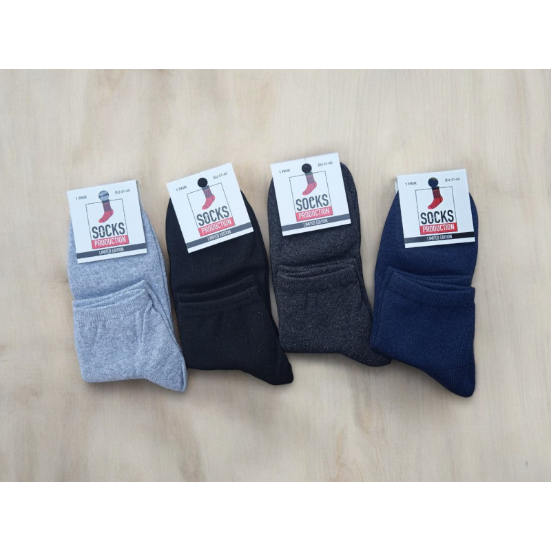Носки 12 пар ТМ “SOCKS PRODUCTION“ 4 цвета демисезонные классические 41-45 размер Носки 12 пар ТМ “SOCKS PRODUCTION“ 4 цвета демисезонные классические 41-45 размер