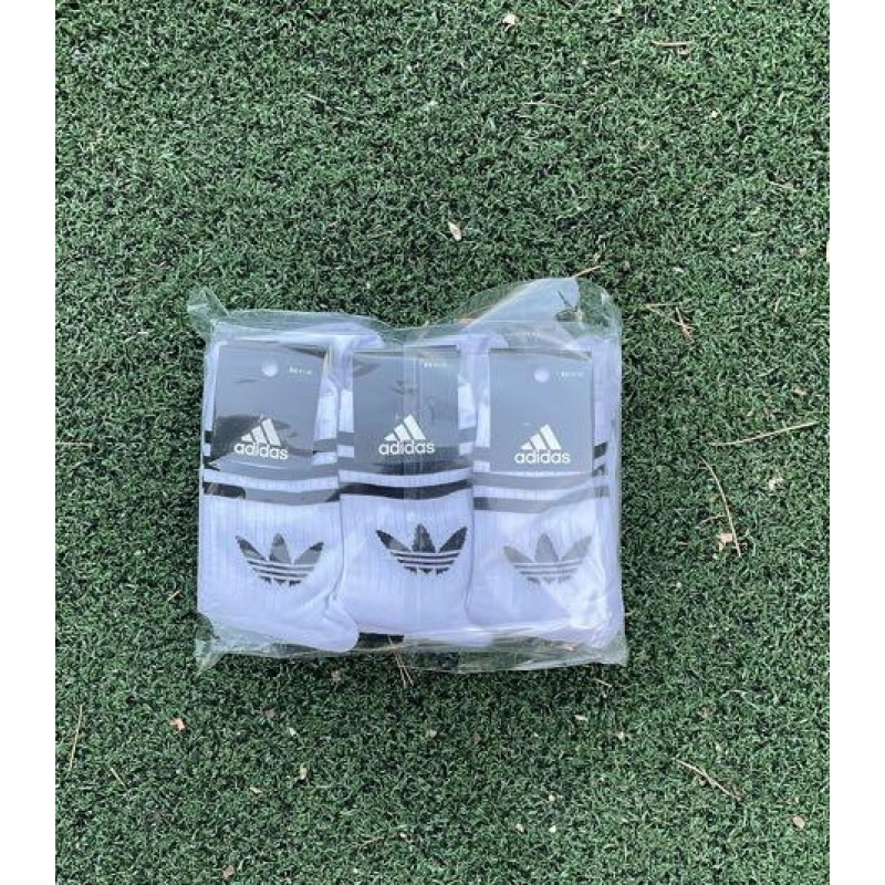 12 пар в упаковці, шкарпетки ADIDAS високі білі 36-41р 12 пар в упаковці, шкарпетки ADIDAS високі білі 36-41р