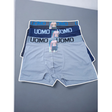 Труси чоловічі боксери ТМ “UOMO“ 3шт в наборі 2XL (52-54 )