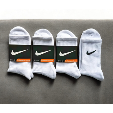 12 пар шкарпеток NIKE зимові махрові білі 41-45р.