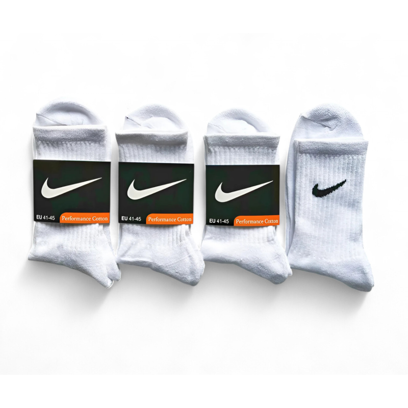 6 пар шкарпеток NIKE зимові махрові білі 36-41р. 6 пар шкарпеток NIKE зимові махрові білі 36-41р.
