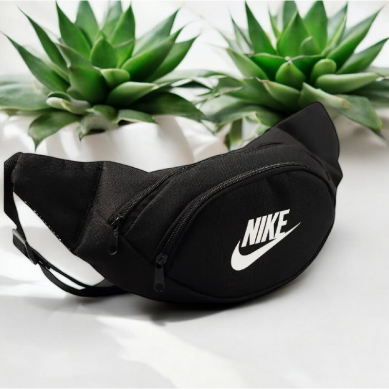 Сумка на пояс барсетка бананка Nike чорна Сумка на пояс барсетка бананка Nike чорна