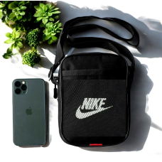 Барсетка маленька Nike чорна чоловіча (сумка через плече)