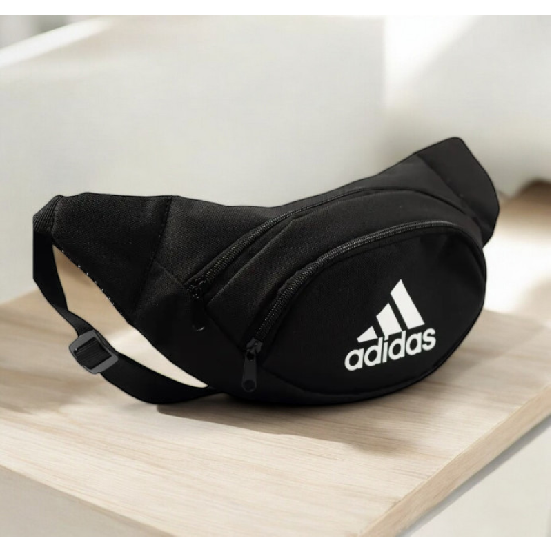 Сумка на пояс барсетка бананка ADIDAS чорна Сумка на пояс барсетка бананка ADIDAS чорна