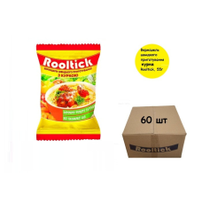 Ящик вермішелі швидкого приготування ТМ “ROOLTICK“ курка  55g 60 шт