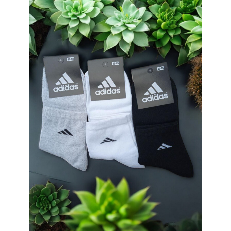 12 пар в упаковці, шкарпетки ADIDAS 3 кольори білі 40-45 грн. 12 пар в упаковці, шкарпетки ADIDAS 3 кольори білі 40-45 грн.
