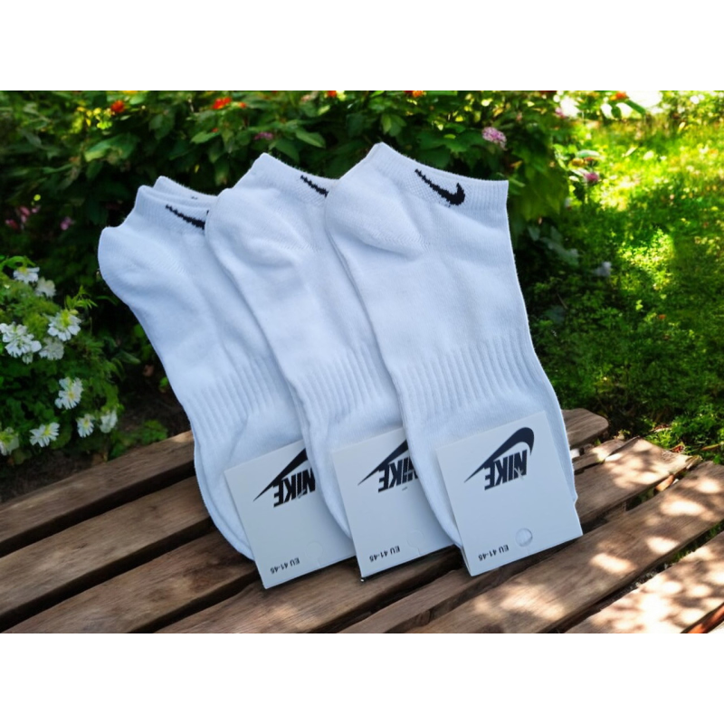 12 пар в упаковці шкарпетки короткі NIKE 41-45р. 12 пар в упаковці шкарпетки короткі NIKE 41-45р.