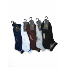 10 пар коротких шкарпеток ТМ “CRYSTAL SOCKS“ 5 кольорів мікс 41-45 розмір