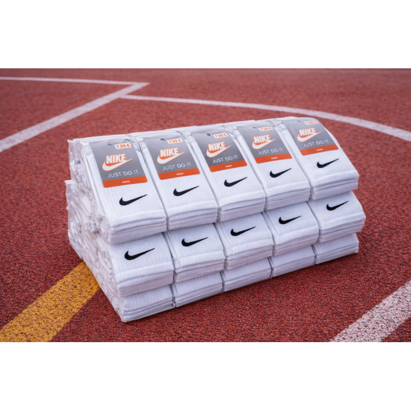 30 пар в упаковці шкарпетки big pack NIKE білі 41-44 30 пар в упаковці шкарпетки big pack NIKE білі 41-44