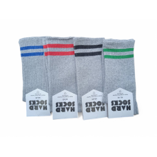 Шкарпетки високі теніски ТМ “HARD SOCKS“, сірі, 12 пар (розмір 40-45)