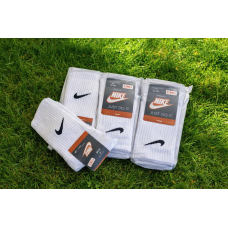 12 пар в упаковці, шкарпетки NIKE високі білі   39-41 р.
