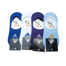 Шкарпетки сліди 6 пар в упаковці ADIDAS 4 кольори 36-41 розмір