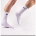 12 пар в упаковці, Шкарпетки NIKE високі білі з додатковою гумкою на стопі. 41-45
