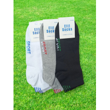 Шкарпетки 12 пар спортивні короткі ТМ “ELIT Socks“ 3 кольори 40-45 розмір