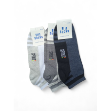 Шкарпетки 12 пар спортивні короткі ТМ “ELIT Socks“ 3 кольори 40-45 розмір